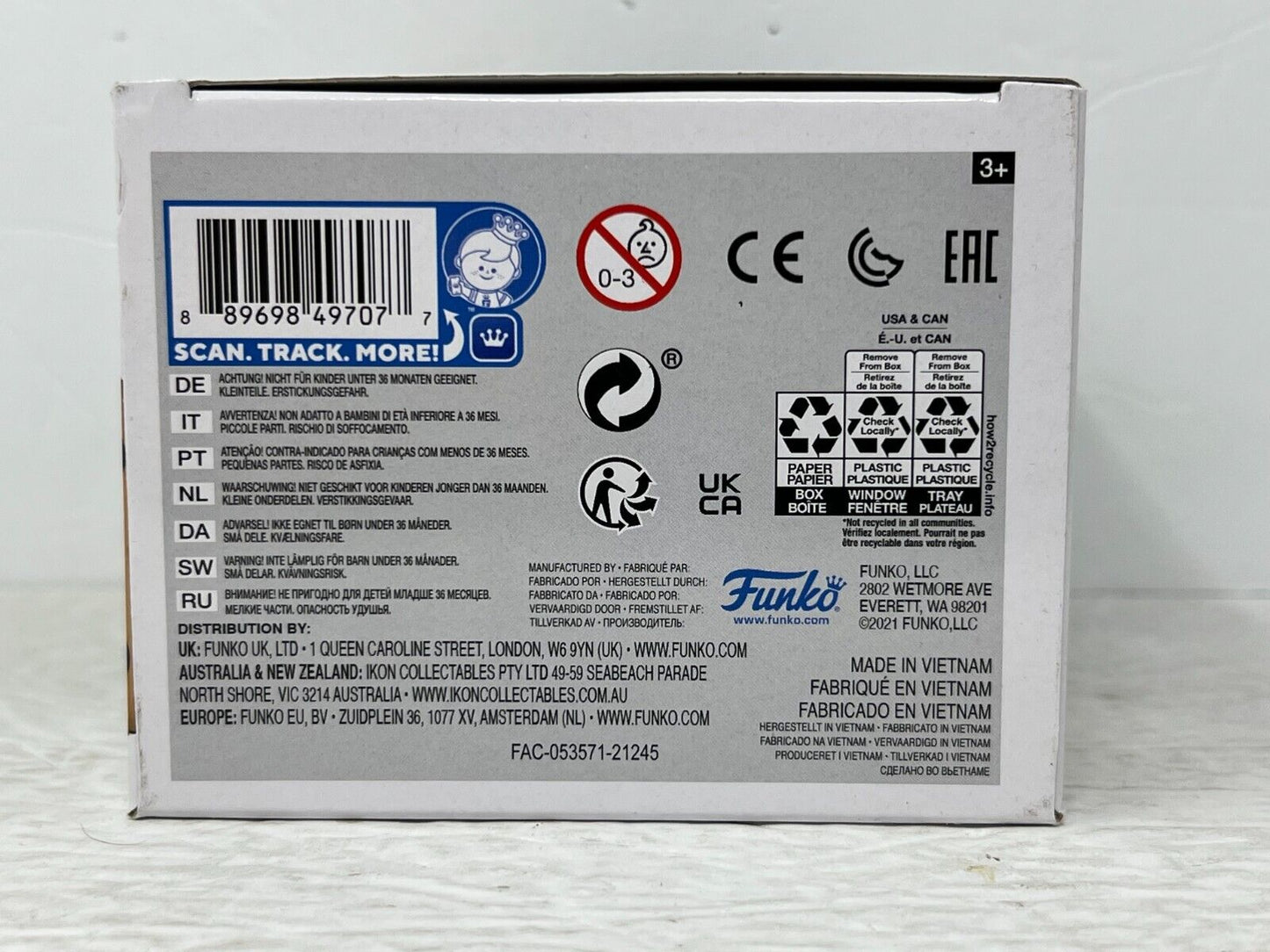 Funko Pop! Marvel Eternals #730 Gilgamesh Bobble-Head