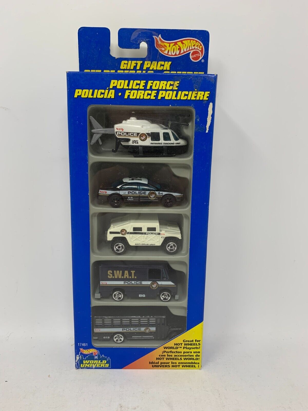 Hot Wheels Police Force 5-Pack 1:64 Diecast