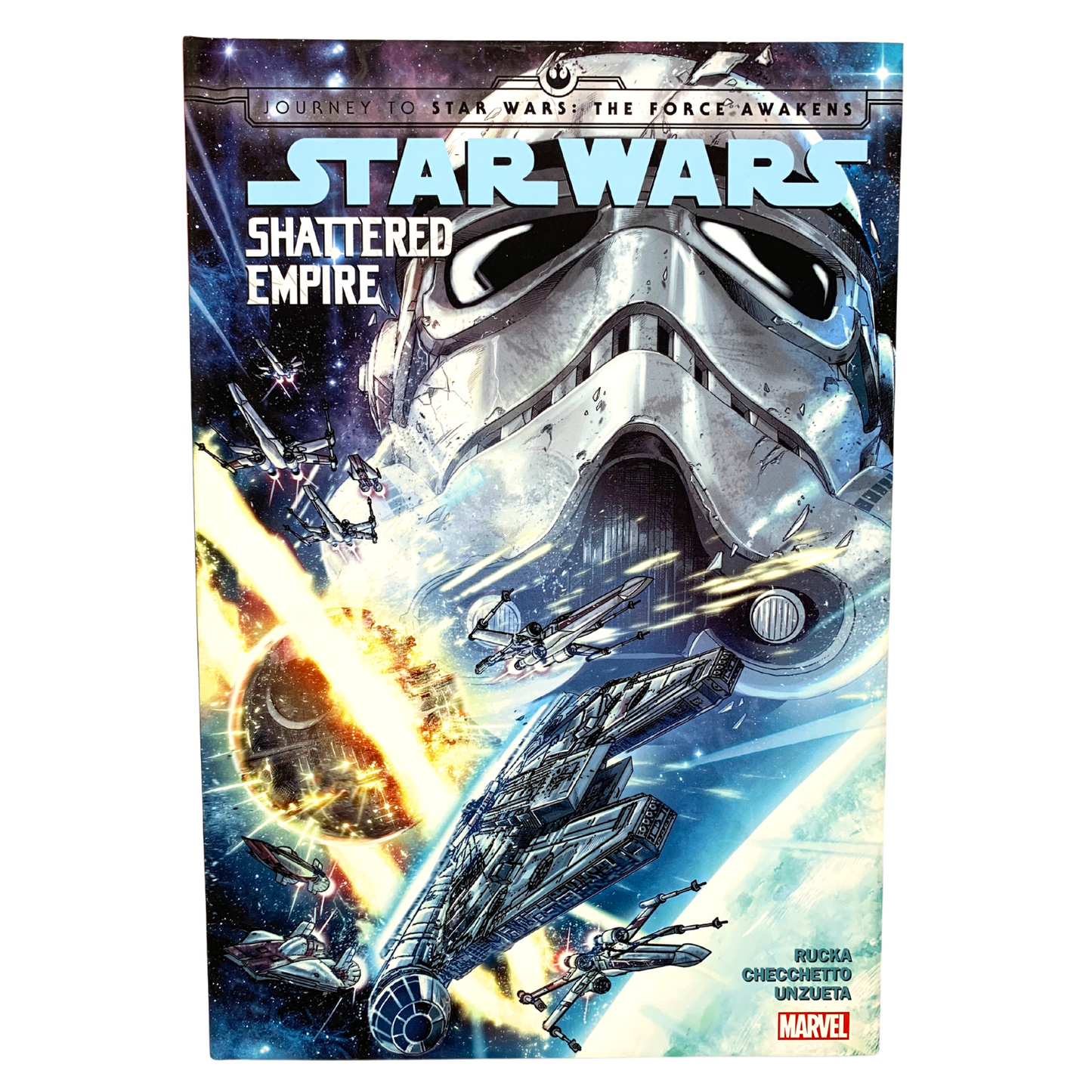 Star Wars The Force Awakens Shattered Empire Graphic Novel Comic Hardcover Book