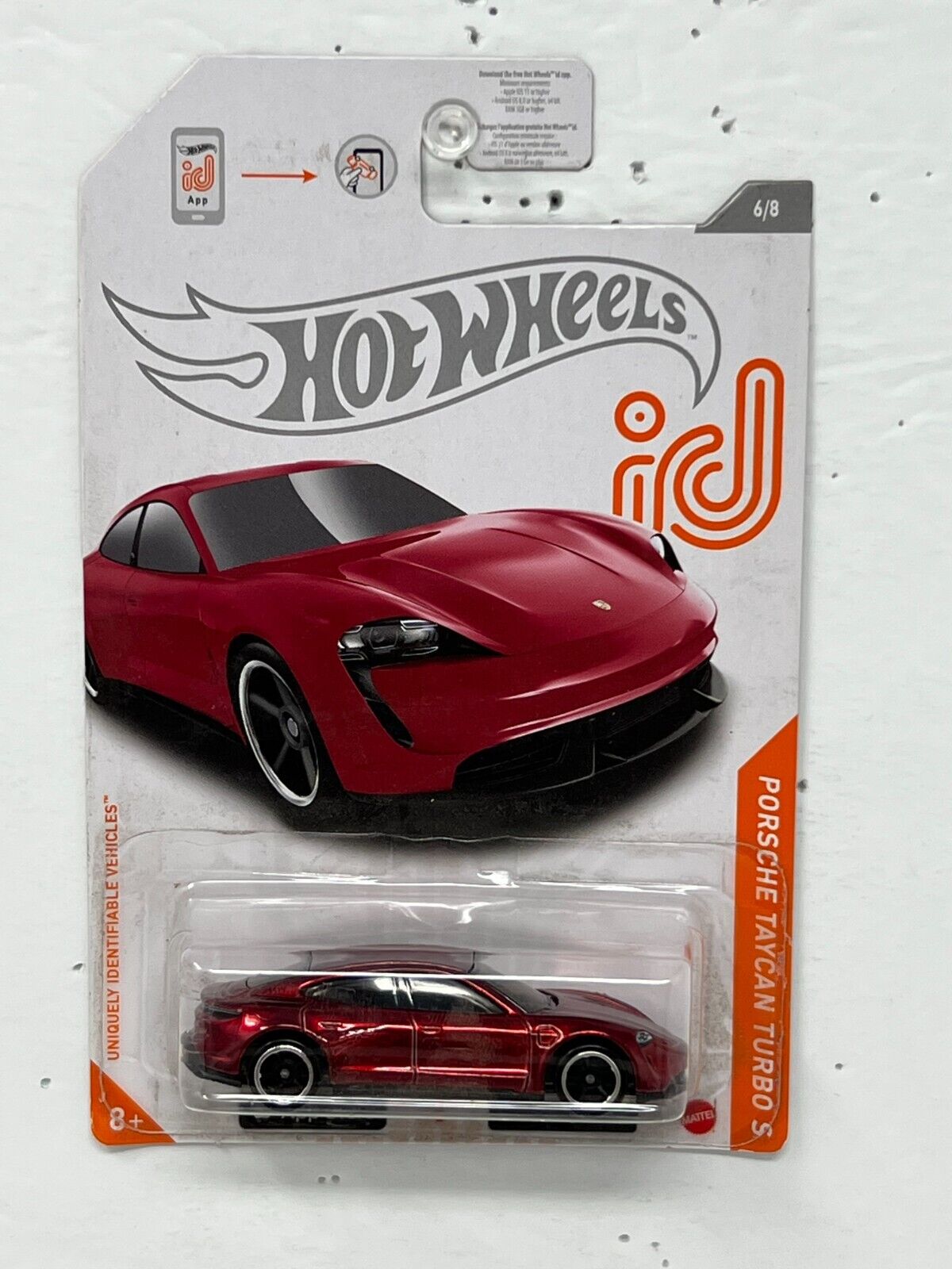 Hot Wheels id Porsche Taycan Turbo S European Car 1:64 Diecast