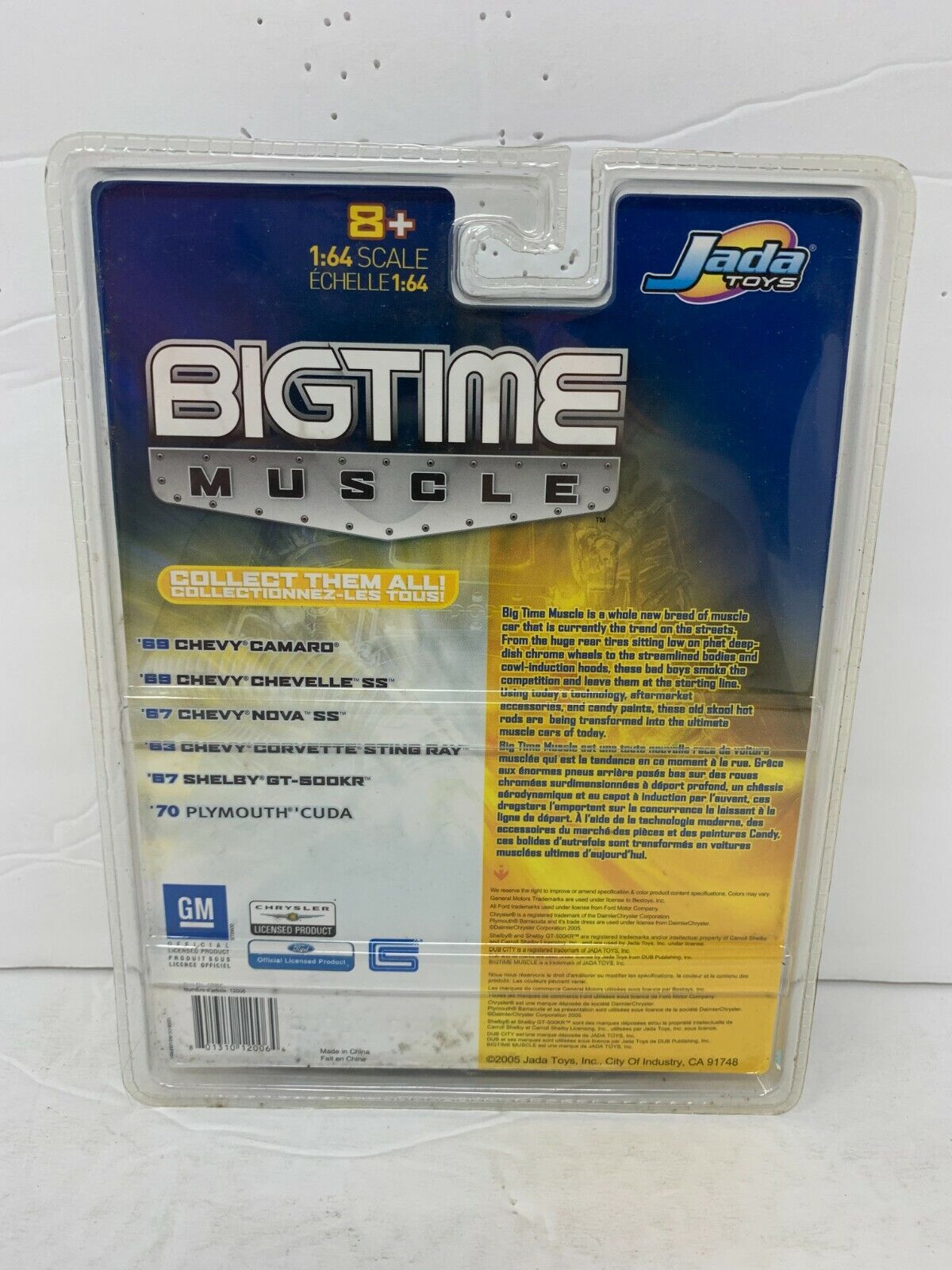 Jada Dub City Bigtime Muscle '69 Chevy Camaro 1:64 Diecast