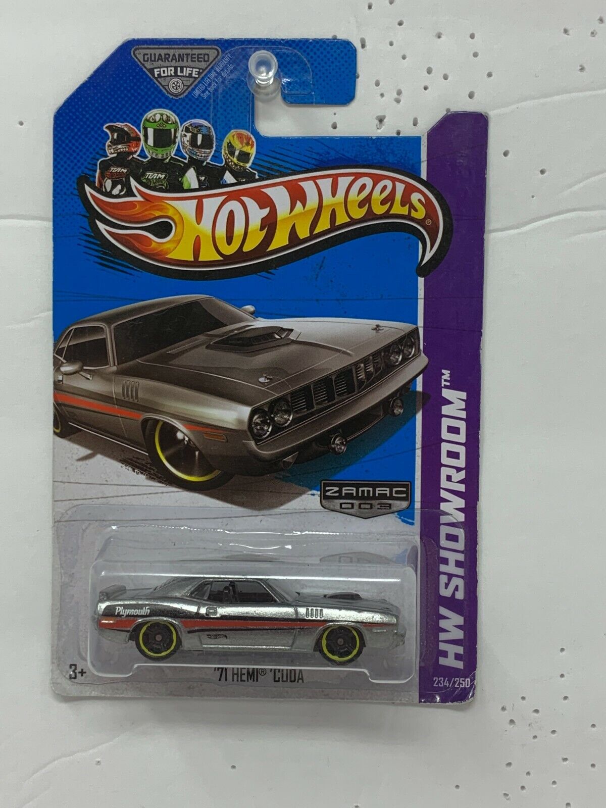 Hot Wheels Zamac HW Showroom '71 Hemi 'Cuda 1:64 Diecast