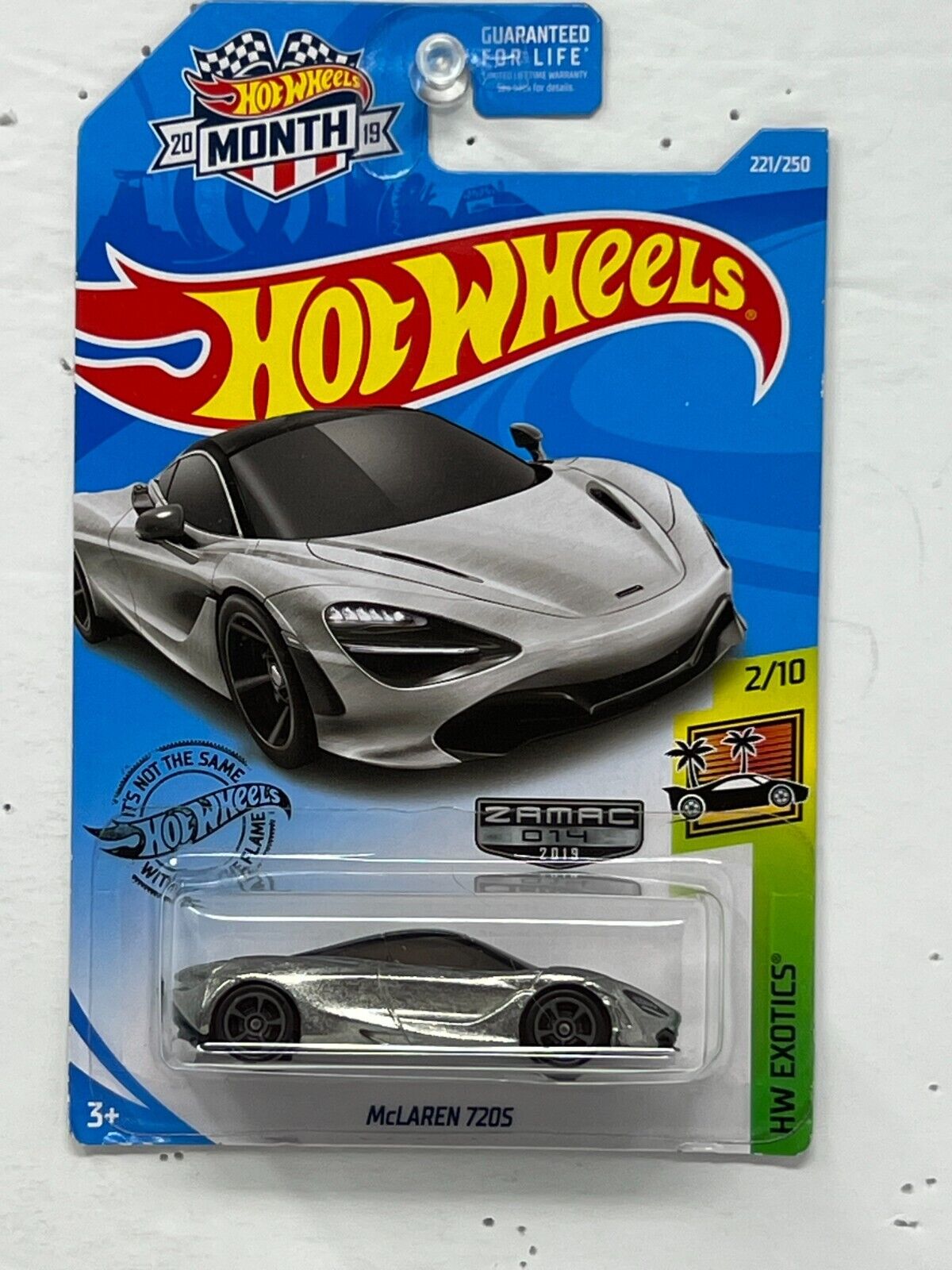 Hot Wheels Zamac HW Exotics McLaren 720s European Car 1:64 Diecast