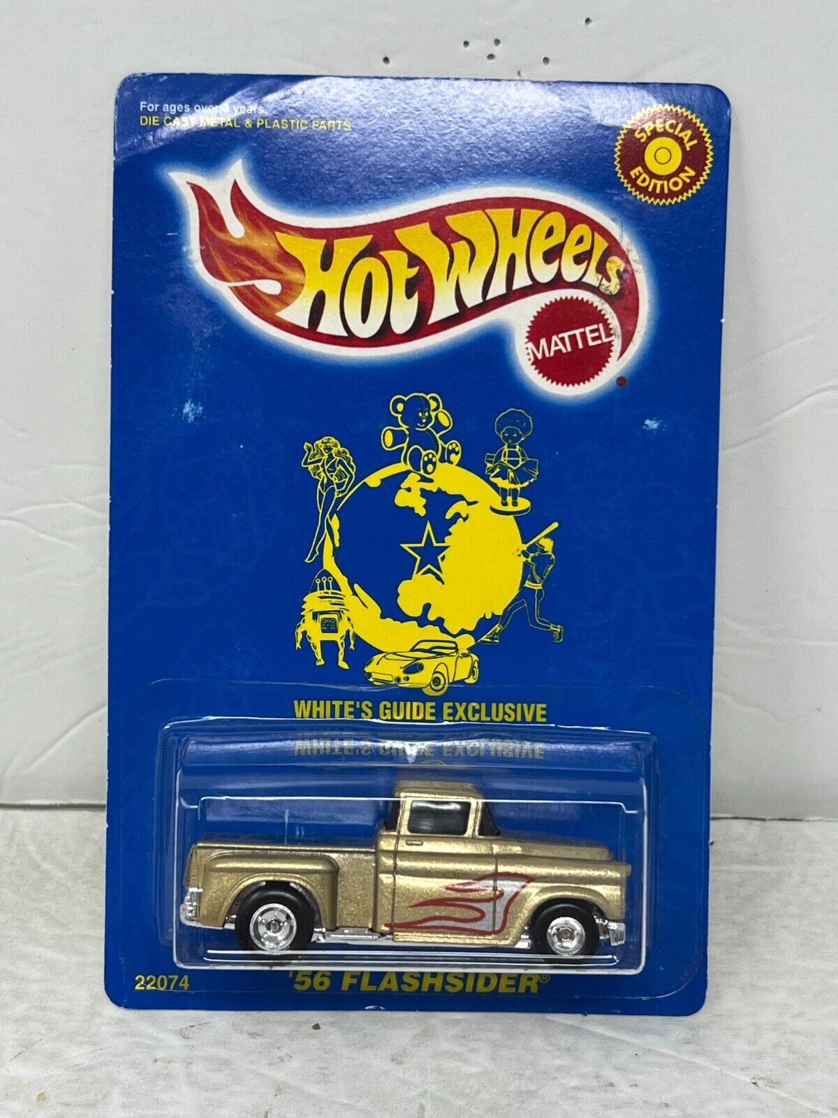 Hot Wheels White's Guide Exclusive '56 Flashsider Special Edition Truck 1:64 Diecast