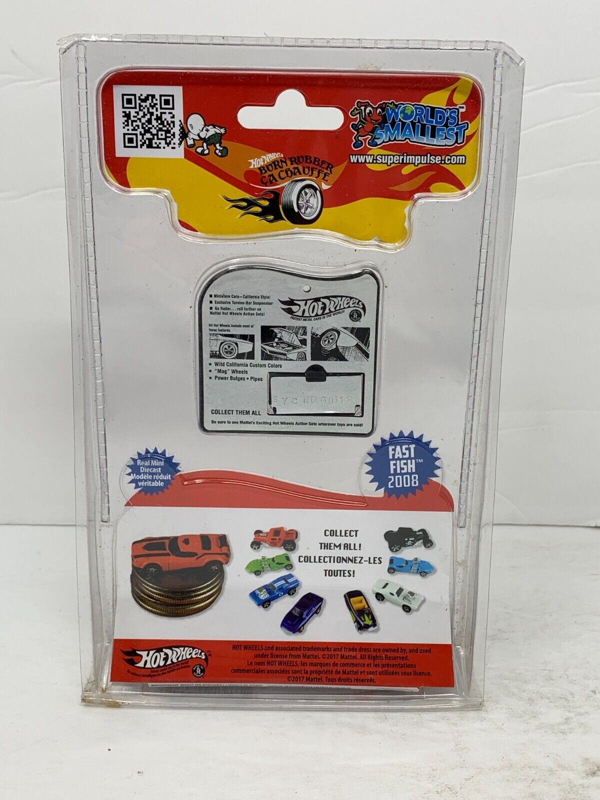 Hot Wheels World's Smallest Series 2 2008 Fast Fish Diecast