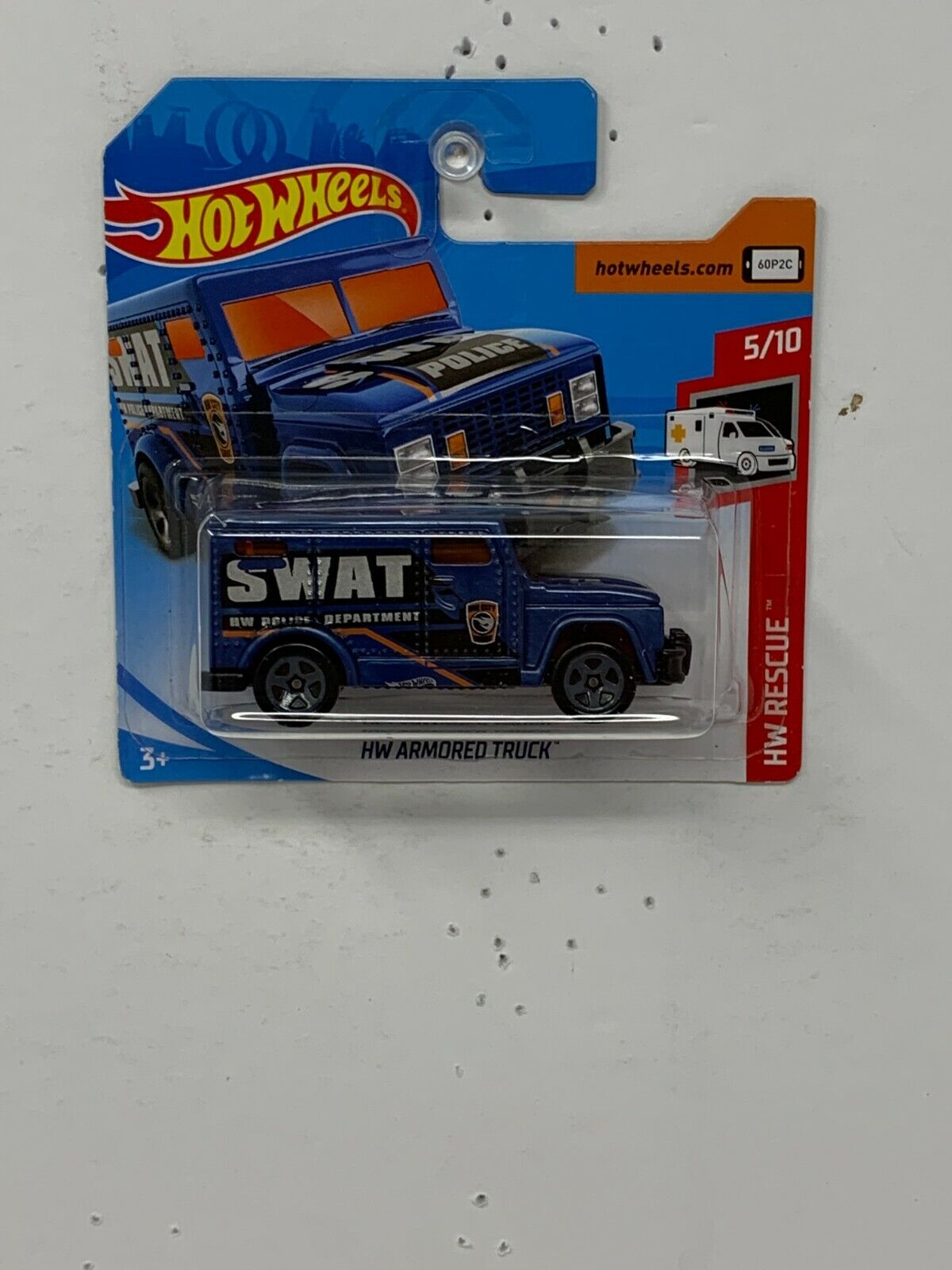 Hot Wheels Treasure Hunt HW Rescue HW Armored Truck 1:64 Diecast