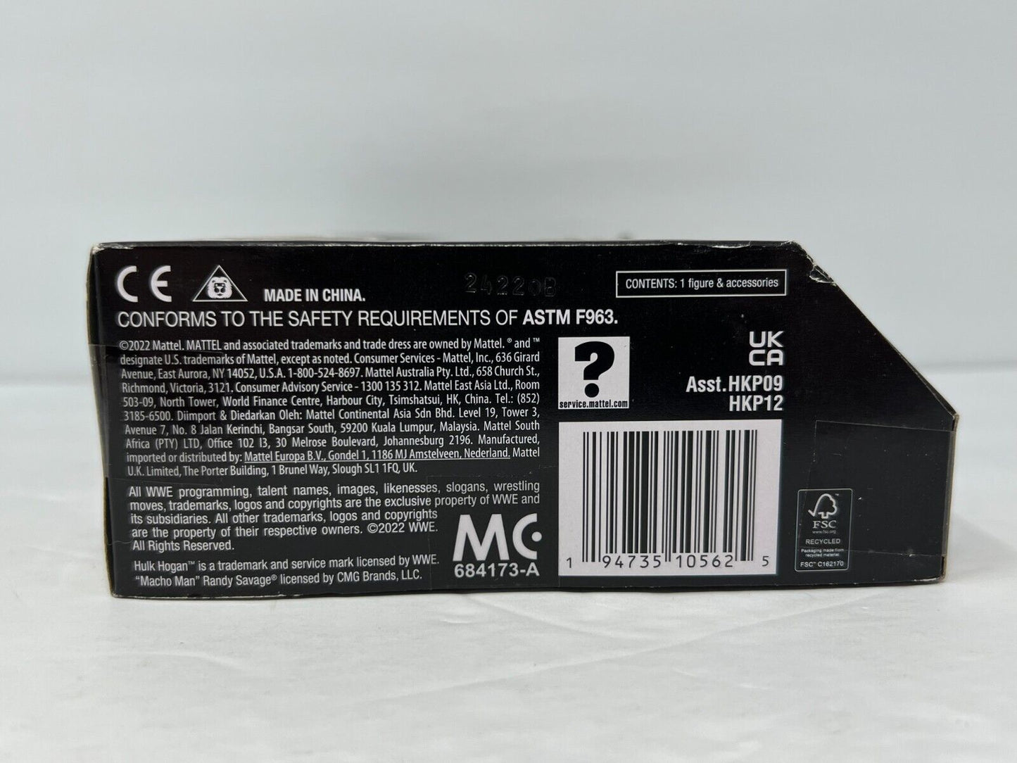 WWE Hollywood Hulk Hogan Elite Collection Wrestlemania Mattel Action Figure Mattel Toys