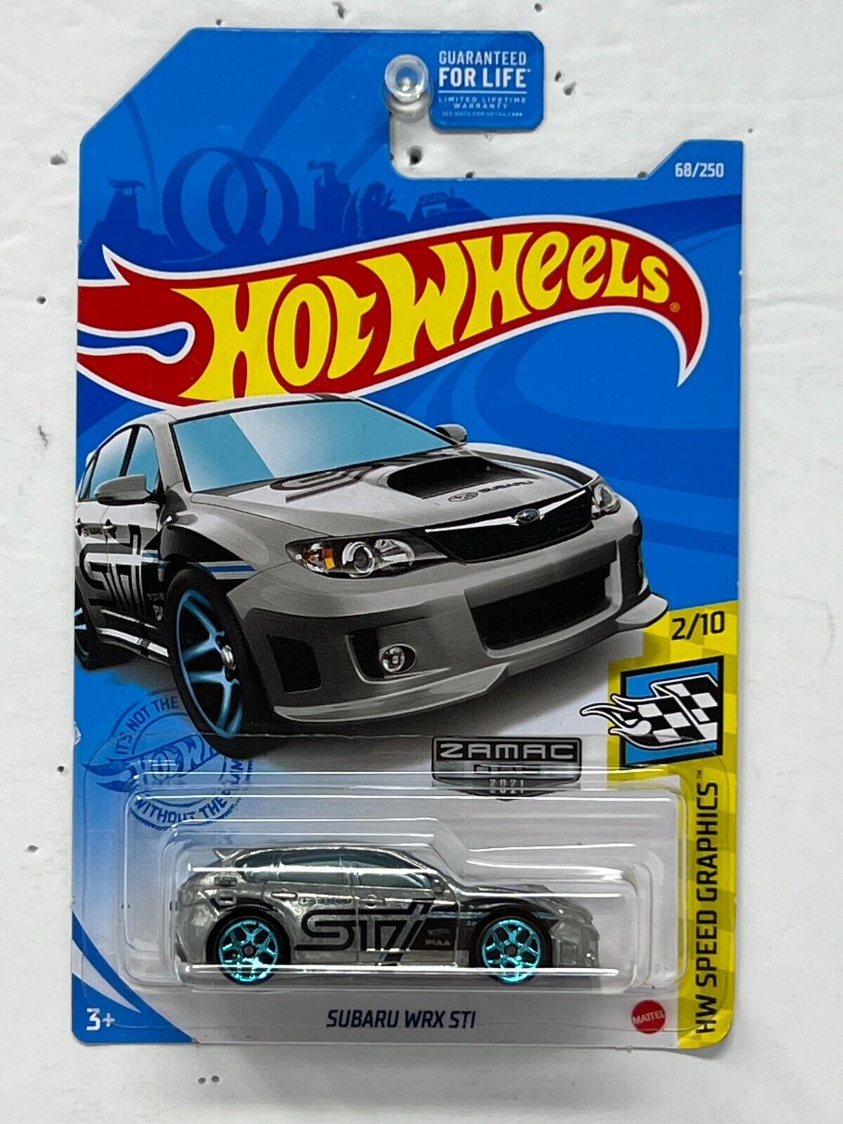 Hot Wheels Zamac HW Speed Graphics Subaru WRX STi JDM 1:64 Diecast