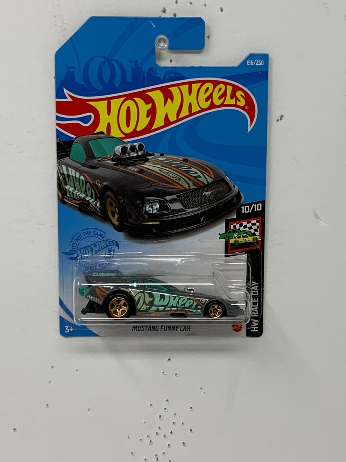 Hot Wheels Treasure Hunt HW Race Day Mustang Funny Car Muscle Car Racing 1:64 Diecast