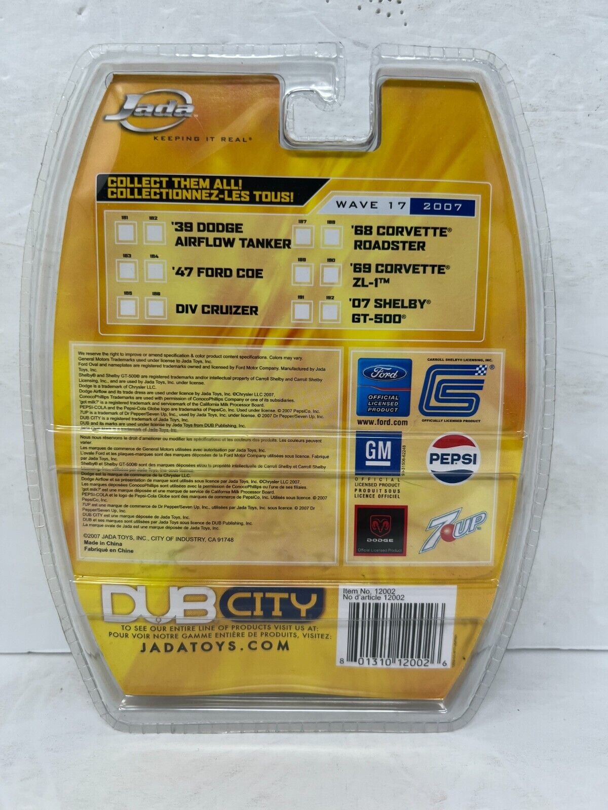 Jada Dub City '39 Dodge Airflow Tanker 1:64 Diecast