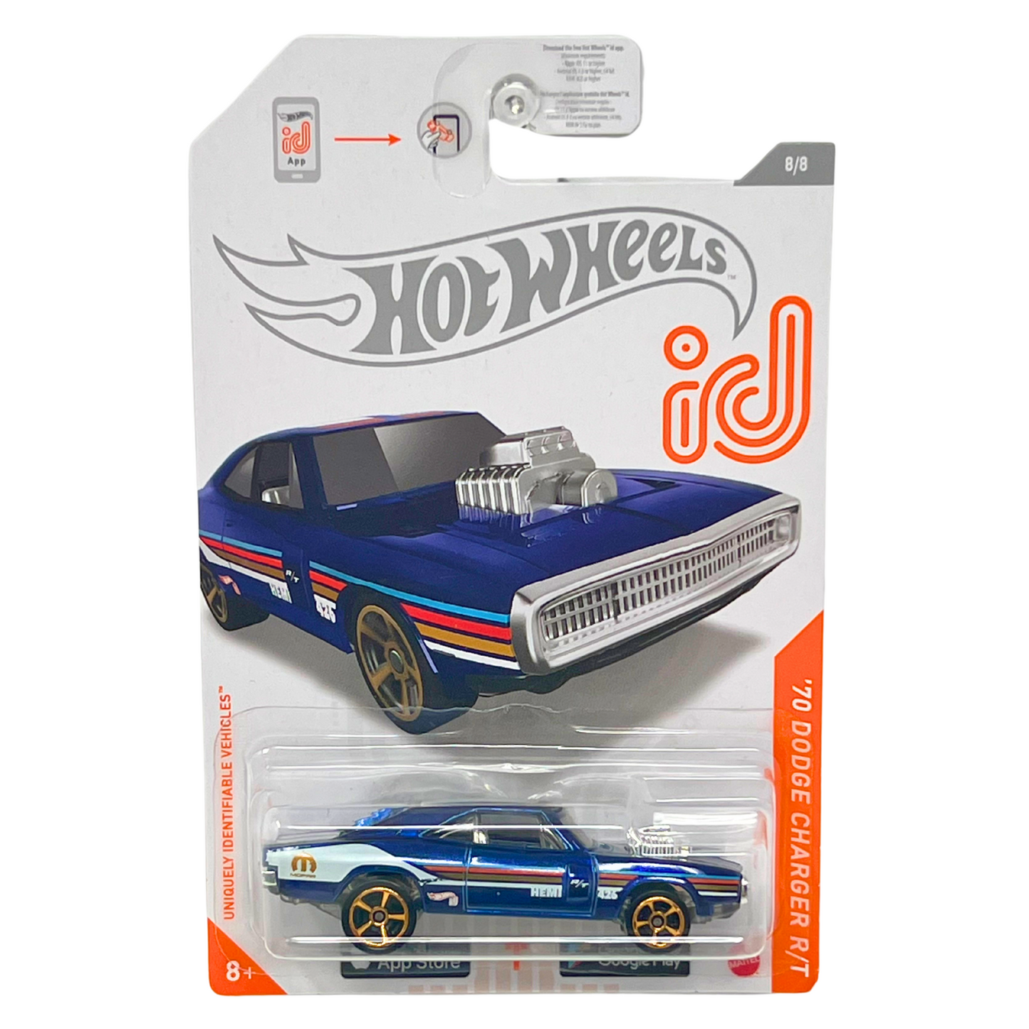 Hot Wheels id '70 Dodge Charger R/T Muscle Car 1:64 Diecast