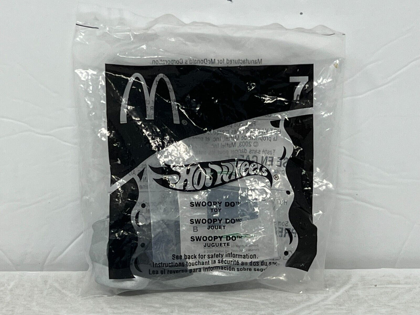 McDonalds Happy Meal Hot Wheels Swoopy Do 1:64 Diecast