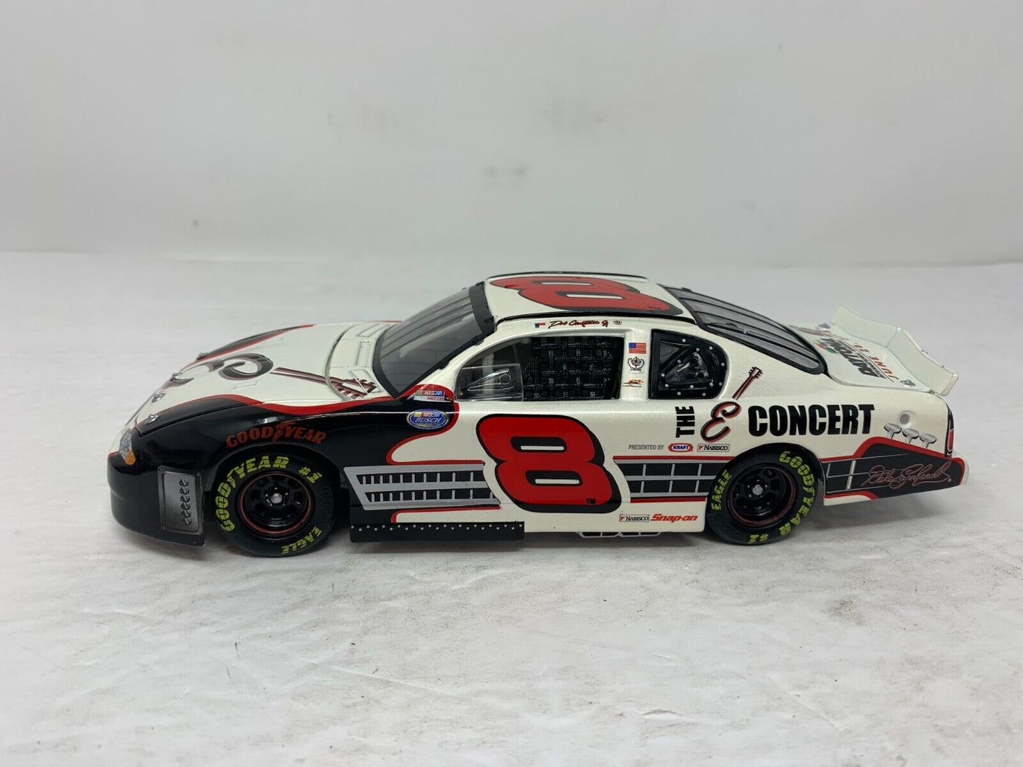 Action Nascar #8 Dale Earnhardt Jr. Tribute Concert Chevy 1:24 Diecast & Figure