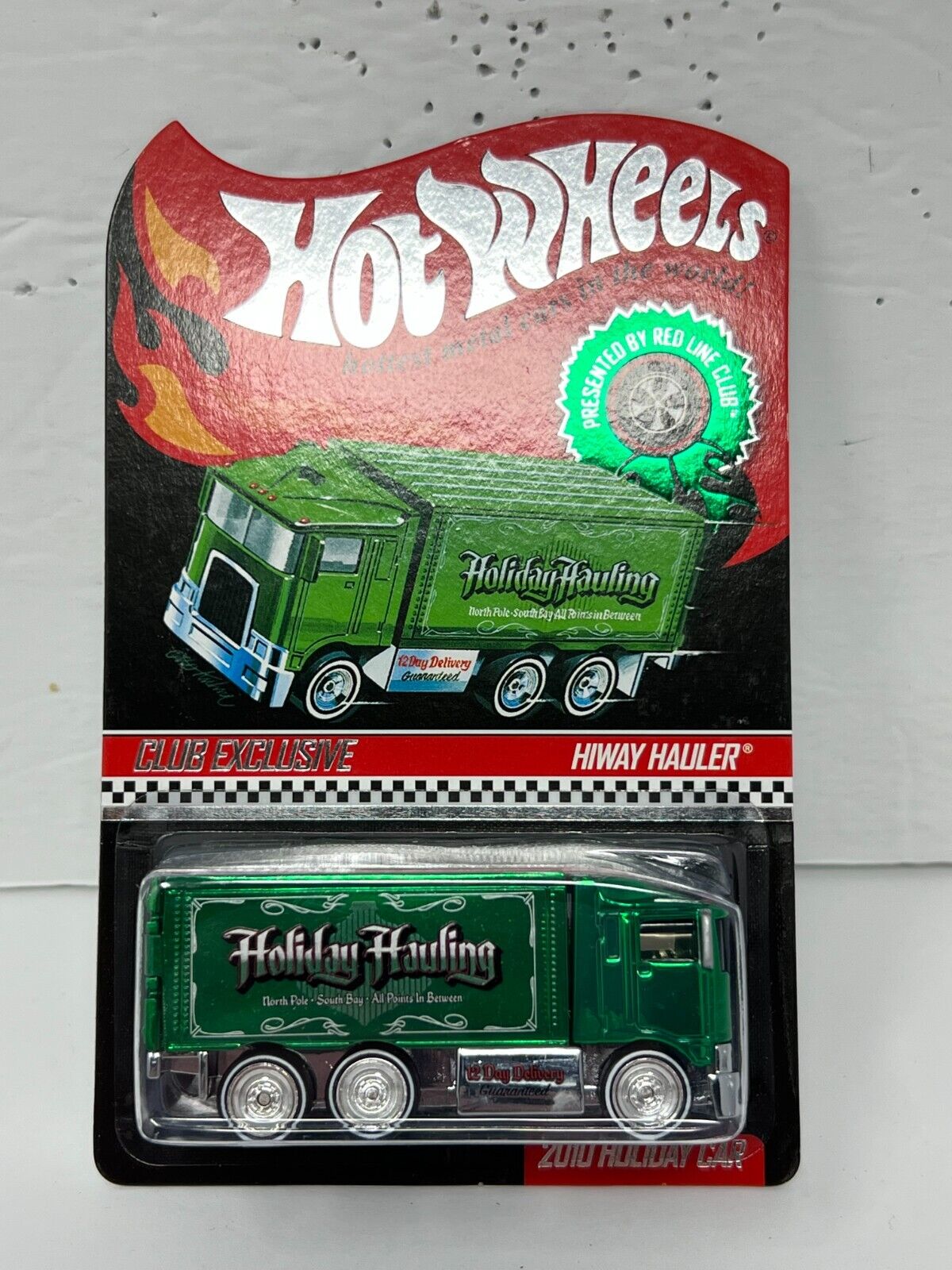 Hot Wheels RLC Red Line Club Hiway Hauler Holiday Exclusive 1:64 Diecast