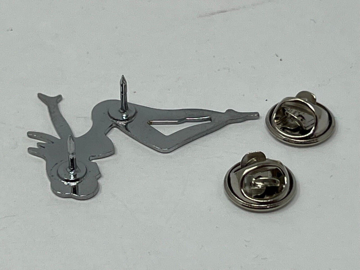 Woman Silhouette Lapel Pin