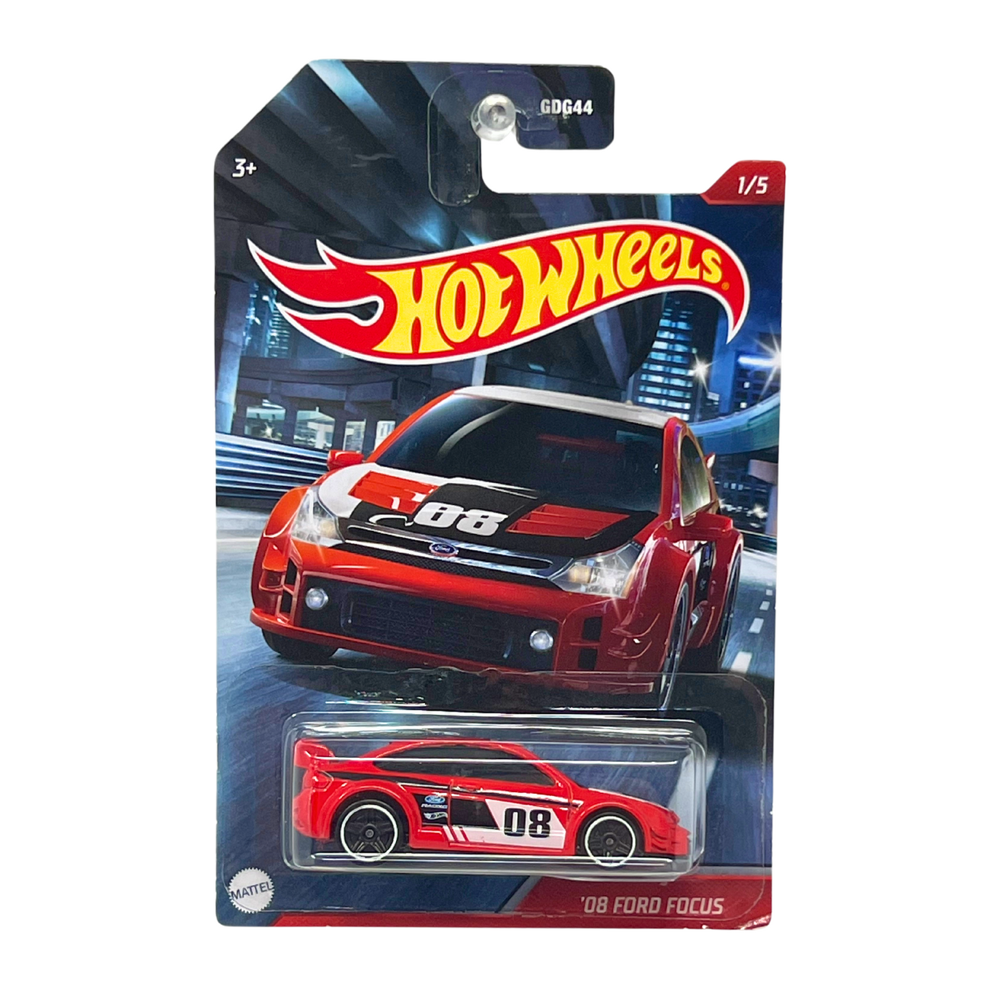 Hot Wheels Street Racerss '08 Ford Focus Rally Car 1:64 Diecast