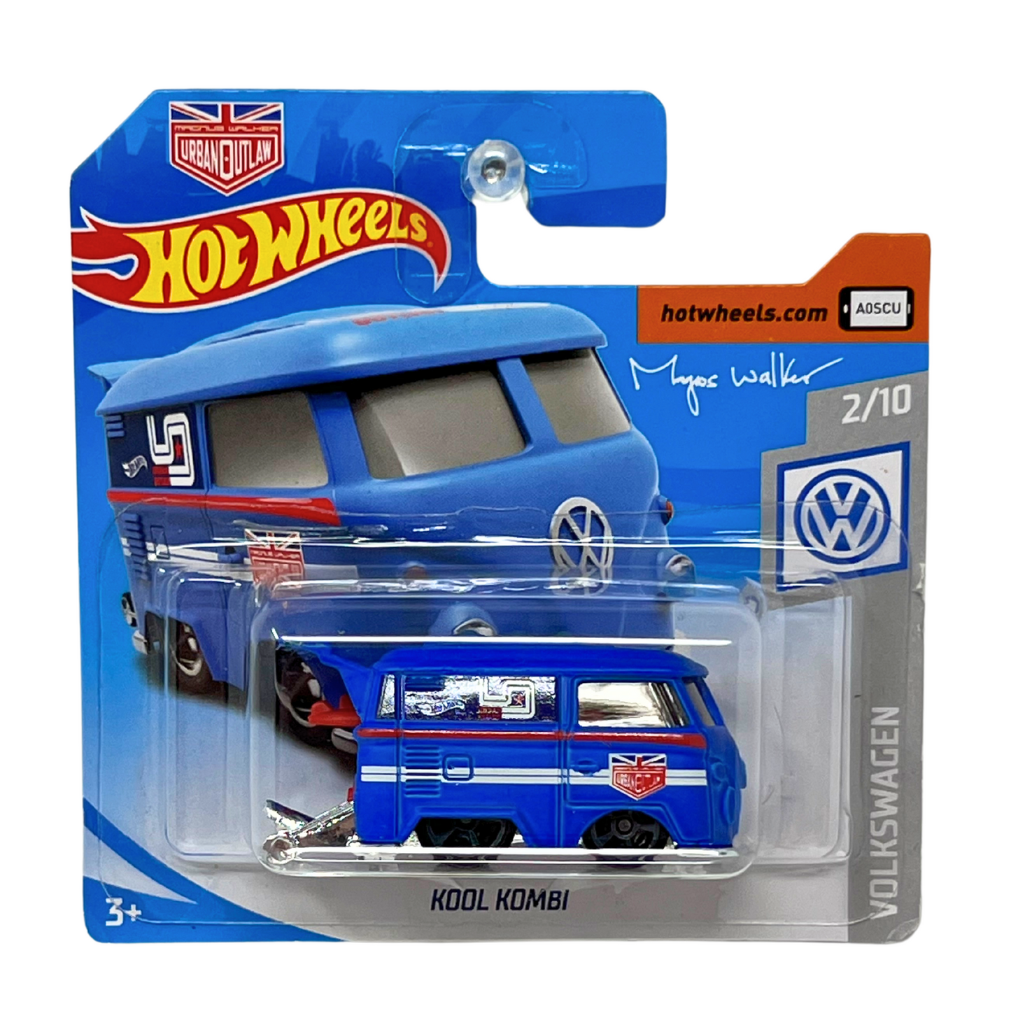 Hot Wheels Volkswagen Kool Kombi Magnus Walker Van European Car 1:64 Diecast