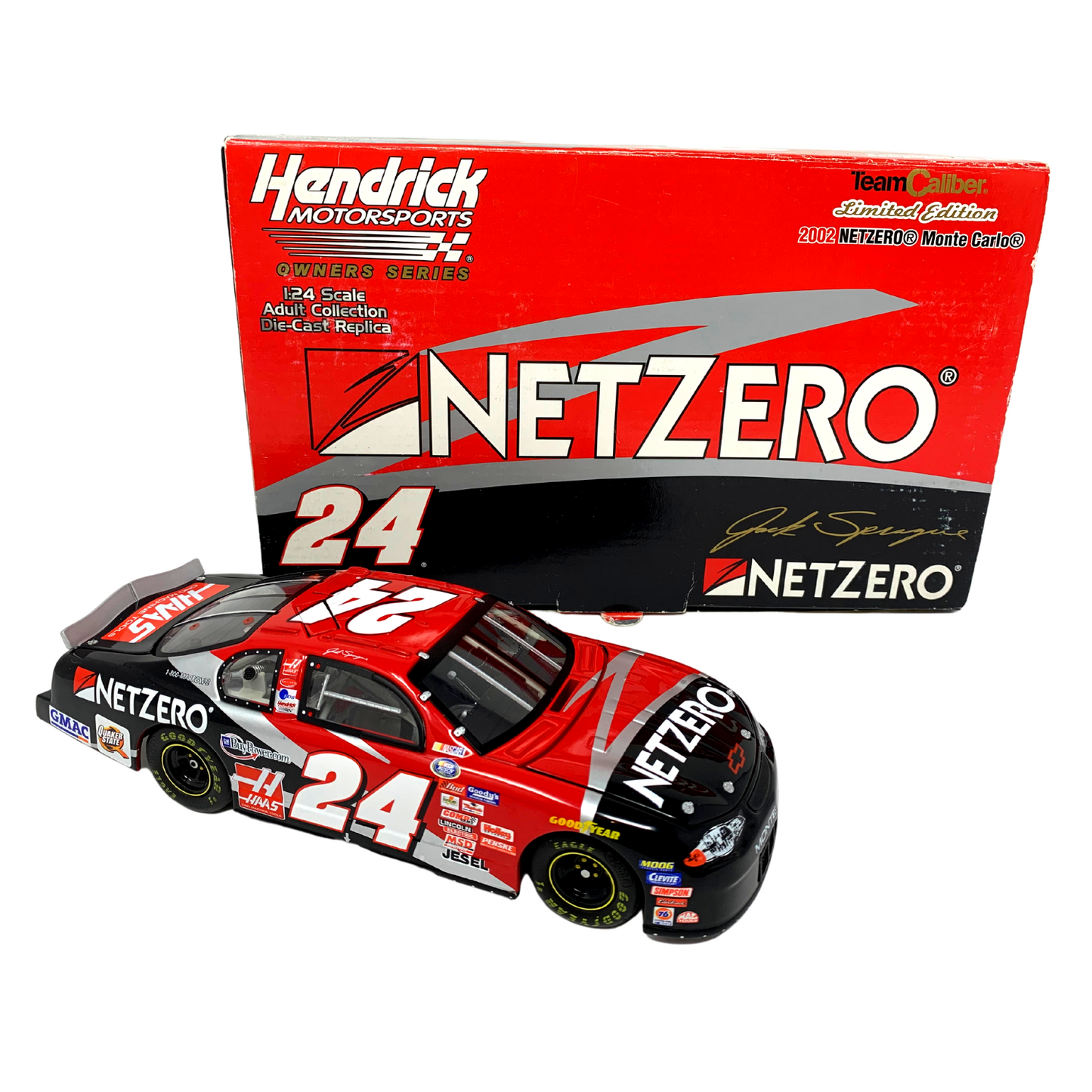 Team Caliber Owners Series Nascar #24 Jack Sprague Netzero Chevy 1:24 Diecast