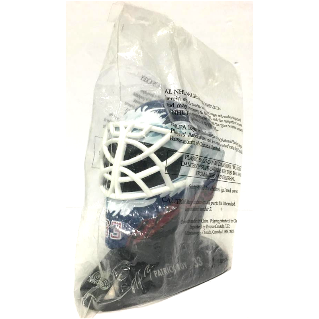 1996 McDonald's NHL Mini Goalie Mask Colorado Avalanche Patrick Roy
