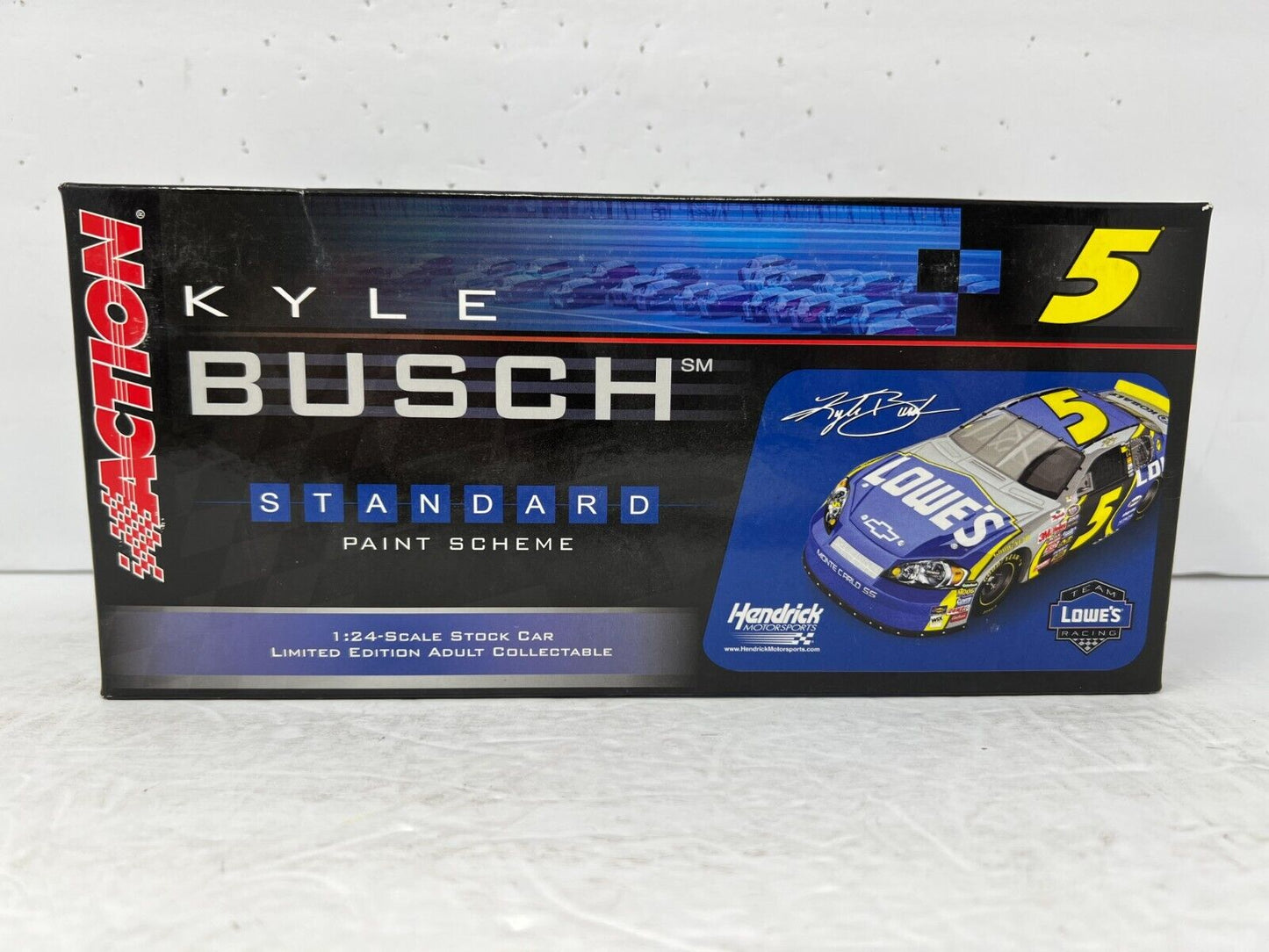 Action RCCA Nascar #5 Kyle Busch Lowe's 2006 Monte Carlo Club Car 1:24 Diecast