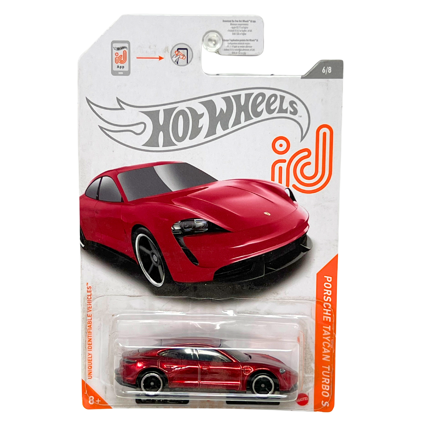 Hot Wheels id Porsche Taycan Turbo S European Car 1:64 Diecast