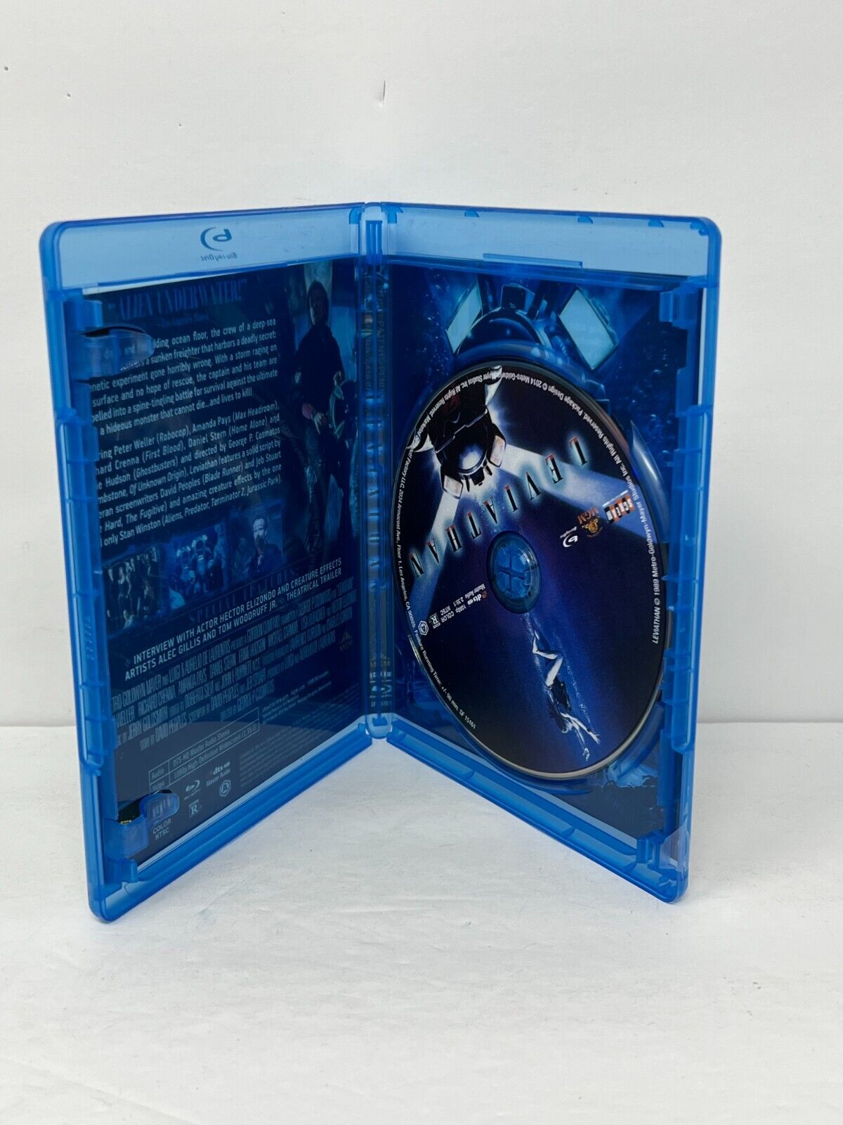 Leviathan (Blu-ray) RARE OOP HTF Adventure Good Condition!!!