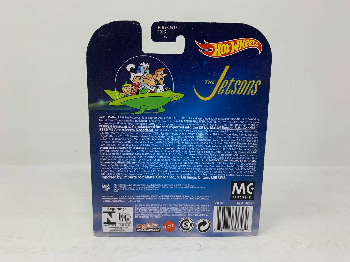 Hot Wheels Retro Entertainment The Jetsons Capsule Car POP Culture 1:64 Diecast