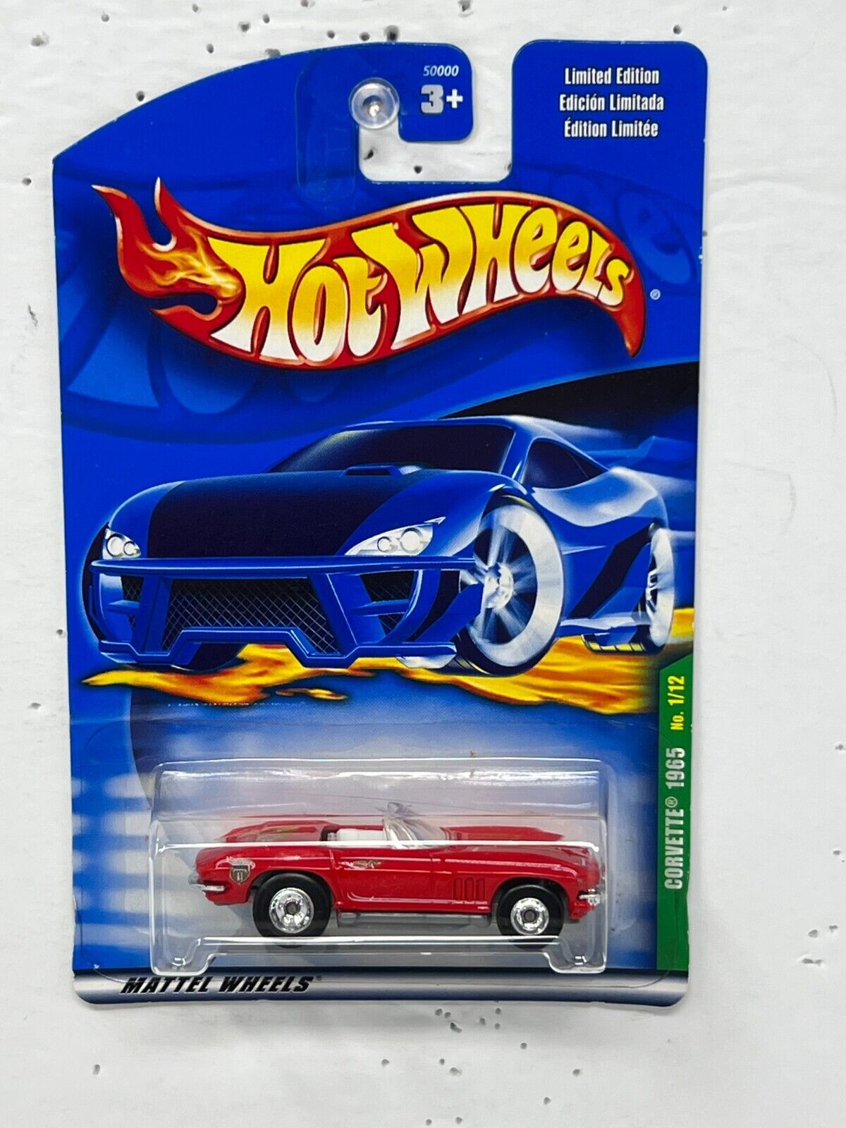 Hot Wheels Treasure Hunt 1965 Corvette Muscle Car 1:64 Diecast