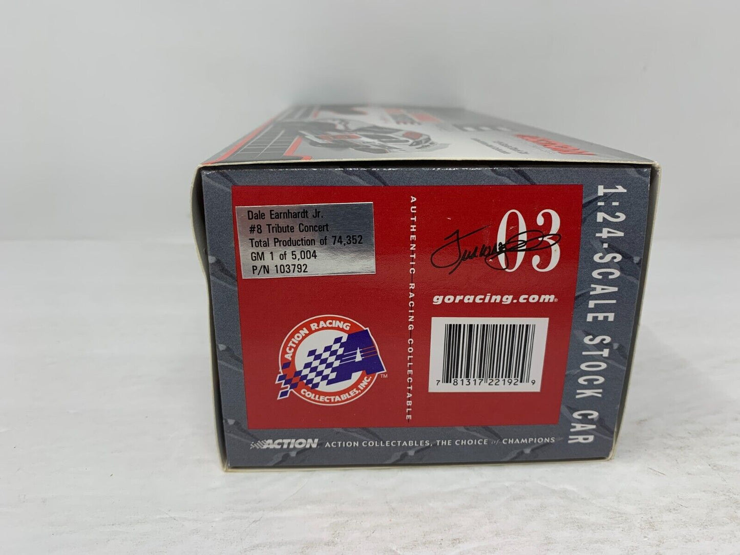 Action Nascar #8 Dale Earnhardt Jr. Tribute Concert Chevy 1:24 Diecast & Figure