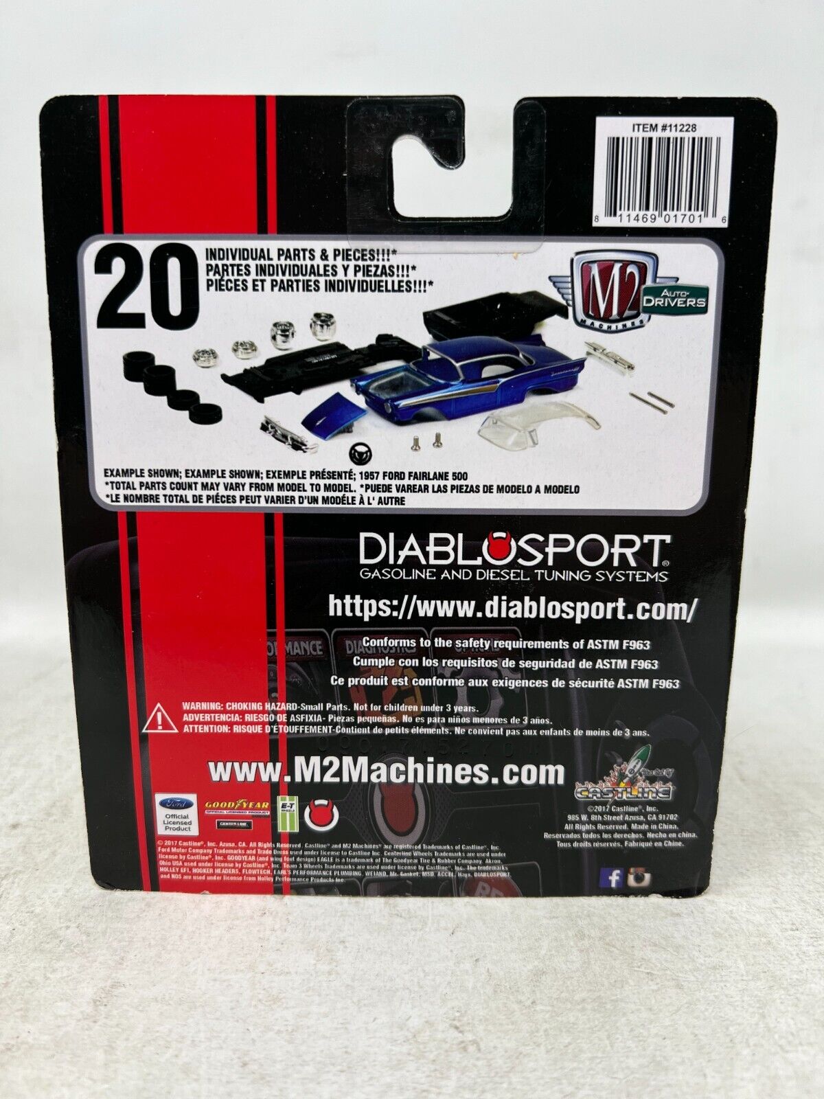 M2 Machines Auto-Drivers 1970 Ford Mustang R48 1:64 Diecast