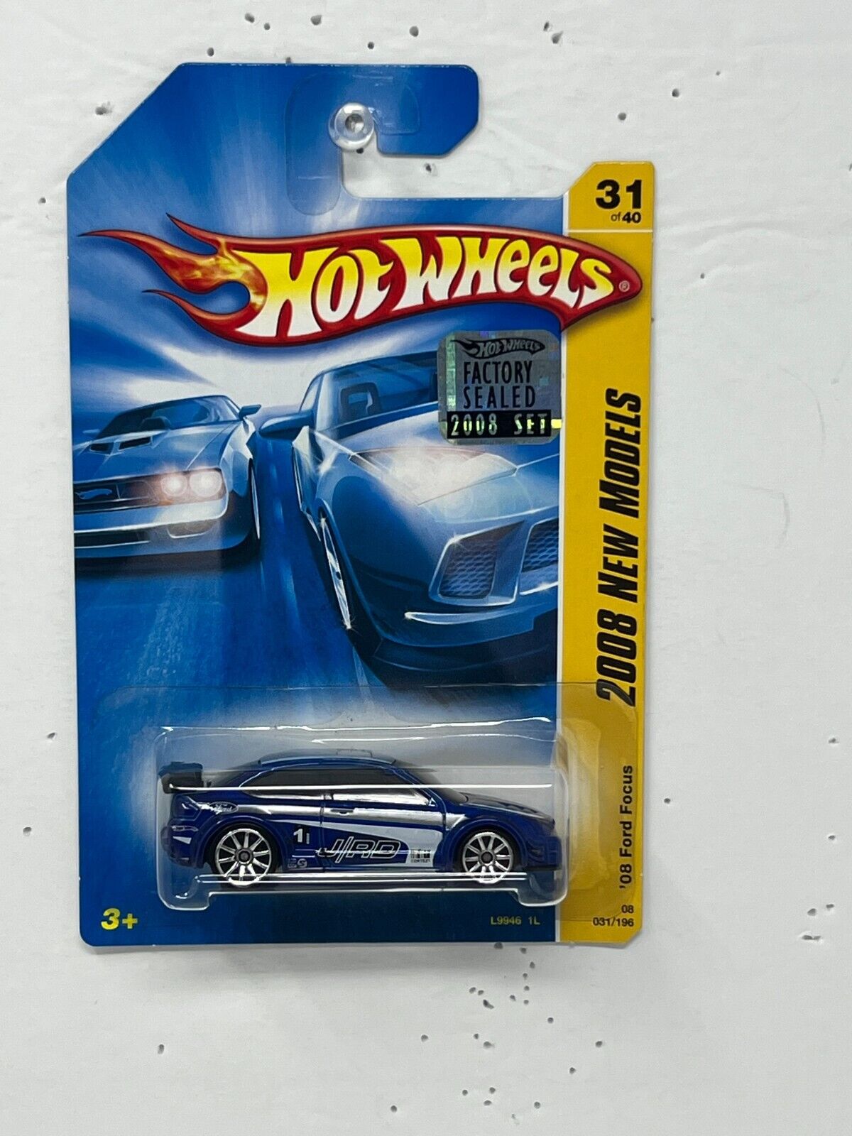 Hot Wheels 2008 New Models '08 Ford Focus Rally Car 1:64 Diecast 2008 Factory Sealed