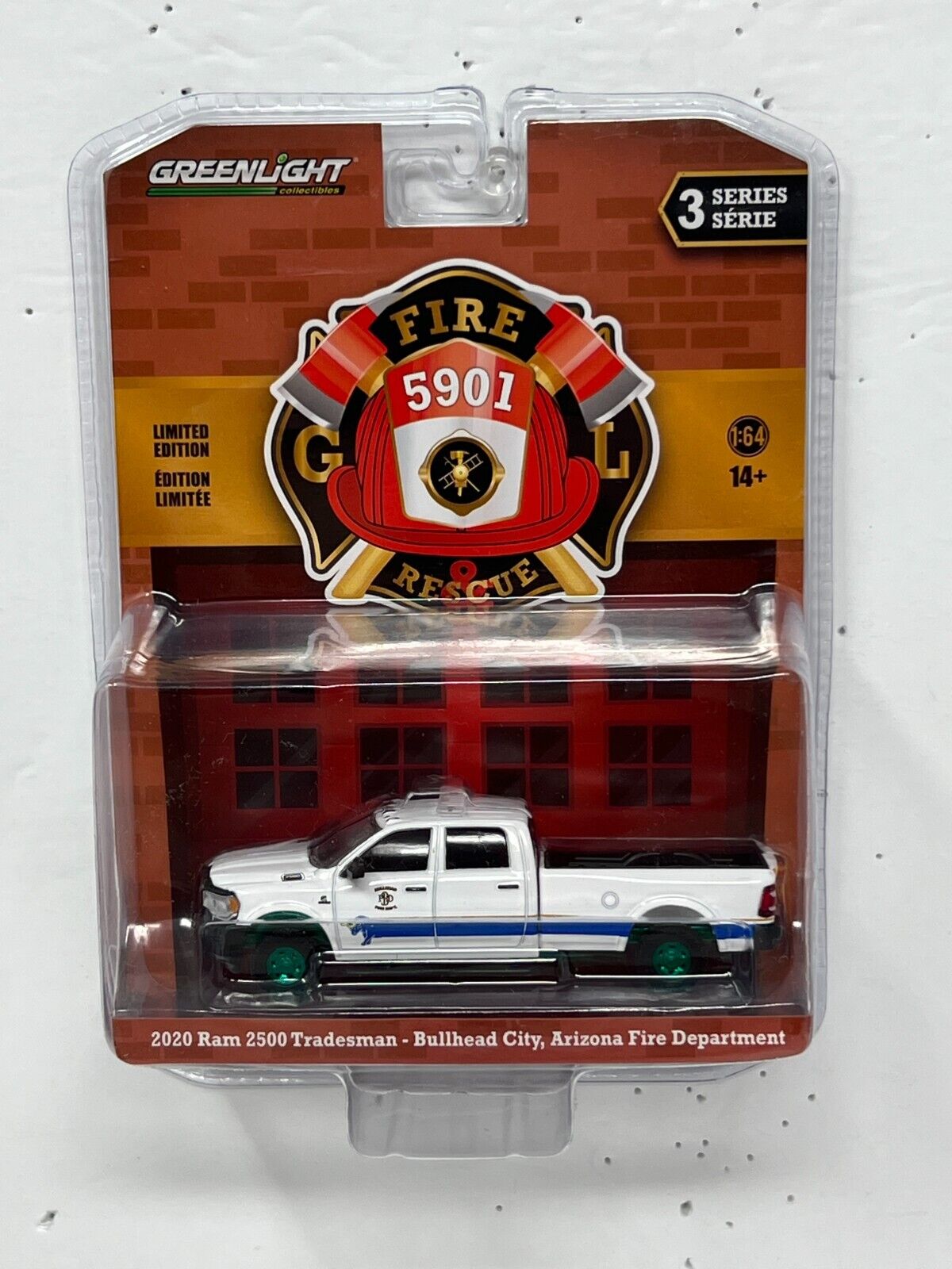 Greenlight Fire & Rescue 2020 Ram 2500 Tradesman GREEN MACHINE 1:64 Diecast
