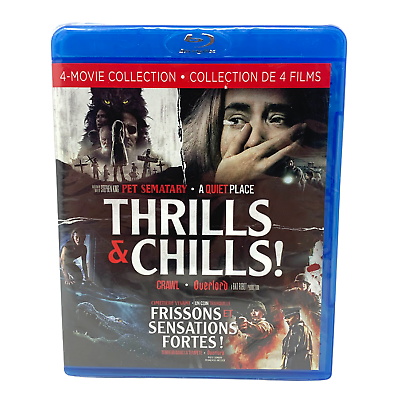 Thrills and Chills 4-Movie Collection (Blu-ray) Brand New and Sealed!!!