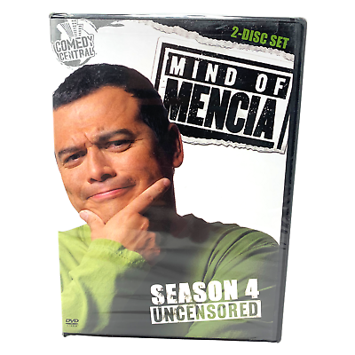 Mind of Mencia Uncensored Season 4 (DVD, 2008) TV Series Boxset Sealed!!!