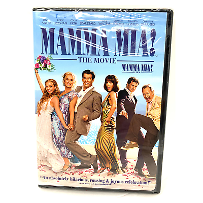 Mamma Mia! (DVD) Music Romance Brand New and Sealed!!!