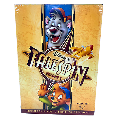 Disney TaleSpin Volume 2 (DVD) Disney TV Series Boxset Brand New and Sealed!!!