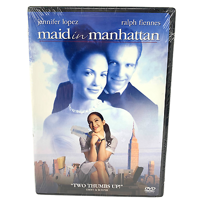 Maid in Manhattan (DVD) Romance Brand New and Sealed!!!