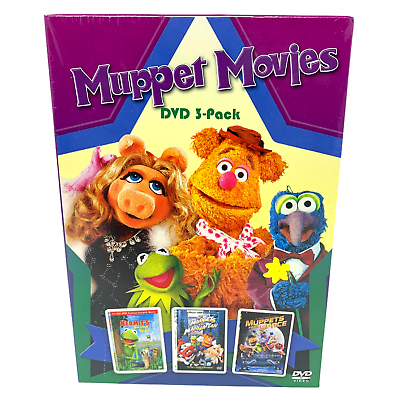 Muppet Movies Kermit's Swamp Years and More! DVD 3-Pack Boxset New and Sealed!!!