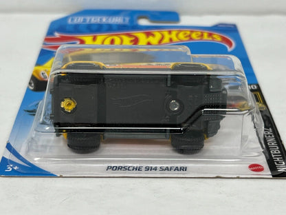 Hot Wheels Nightburnerz Porsche 914 Safari Yellow 1:64 Diecast V2