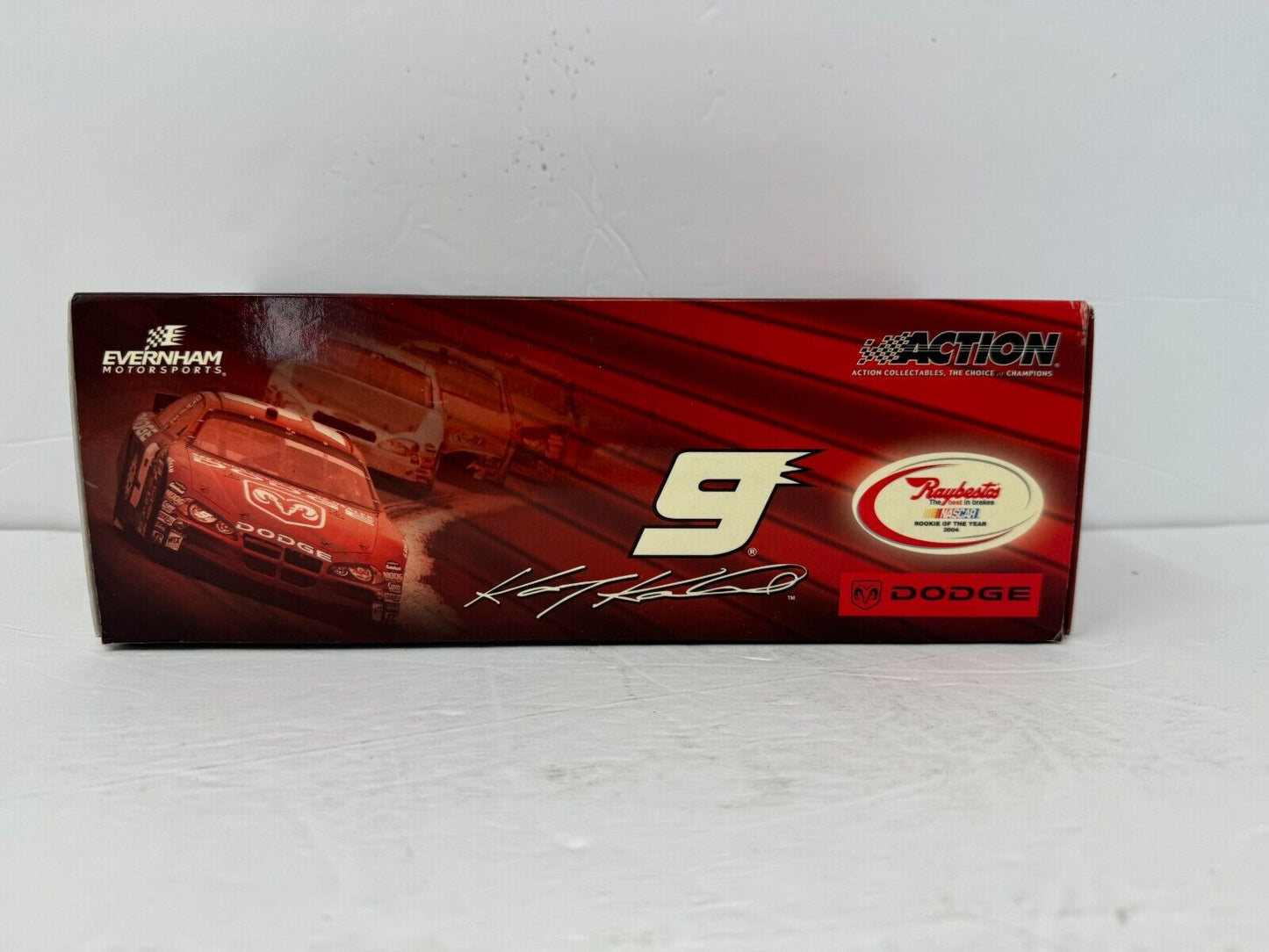 Action Nascar #9 Kasey Kahne Nextel ROTY 2004 Dodge Intrepid 1:24 Diecast Signed