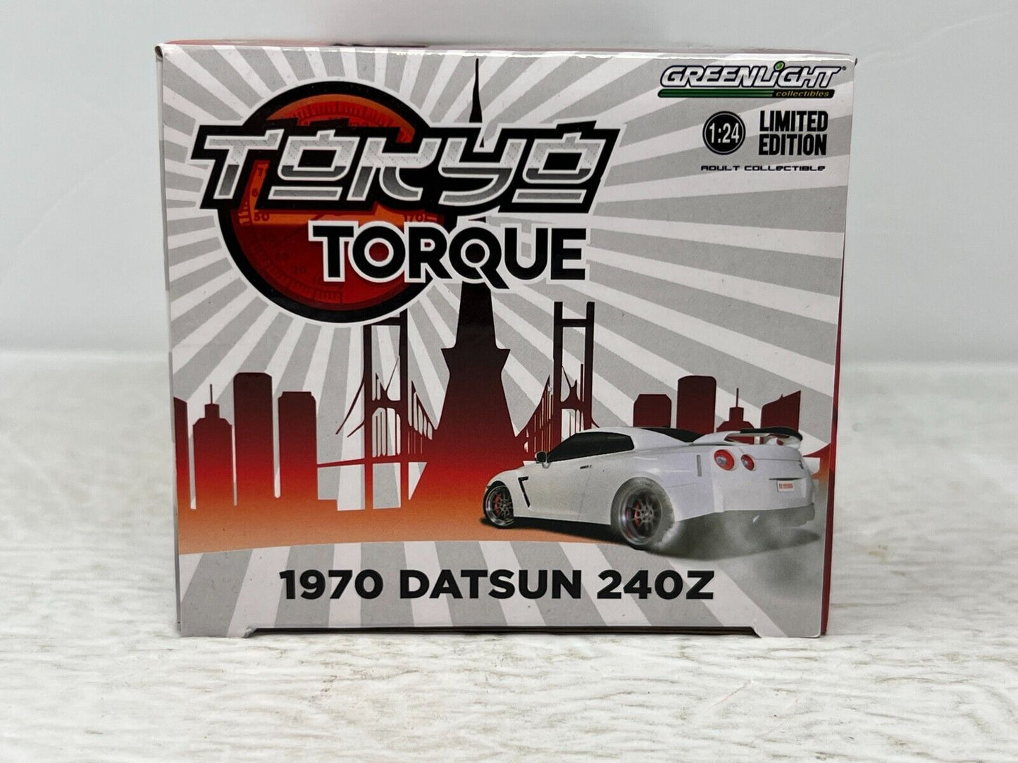 Greenlight Tokyo Torque 1970 Datsun 240Z GREEN MACHINE 1:24 Diecast