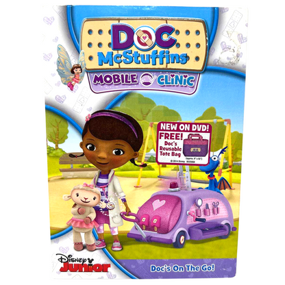 Disney Junior Doc Mcstuffins Mobile Clinic (DVD) Good Condition!!!