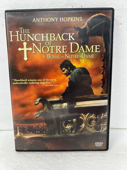 The Hunchback of Notre Dame (DVD) Anthony Hopkins Drama Good Condition!!!