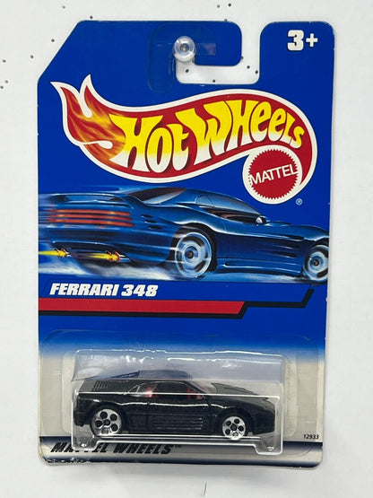 Hot Wheels Ferrari 348 Black 1:64 Diecast Version 2