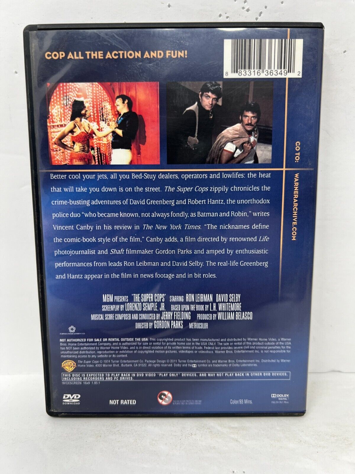 The Super Cops (DVD) Action Good Condition!!!