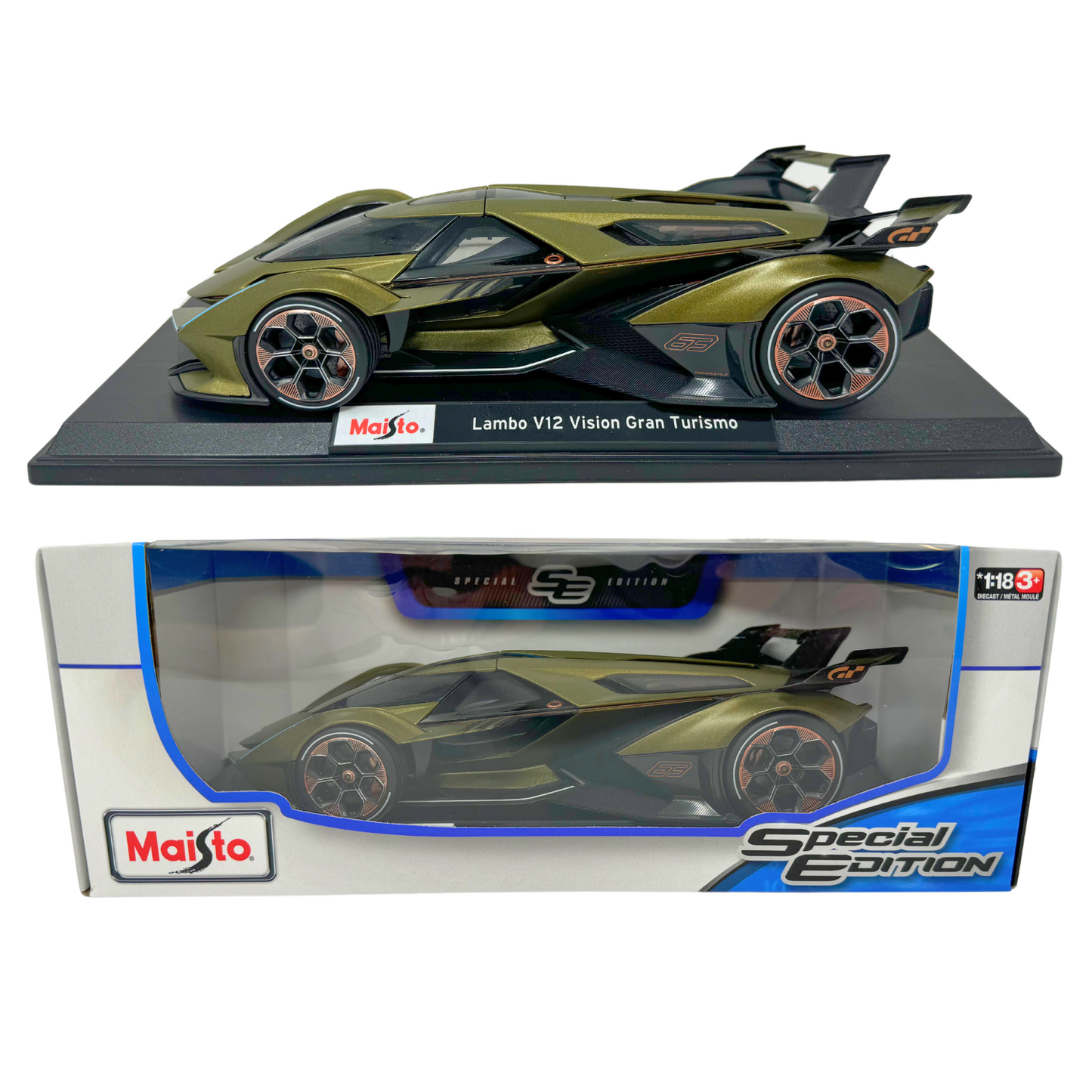 Maisto Lamborghini V12 Vision Gran Turismo Special Edition 1:18 Diecast