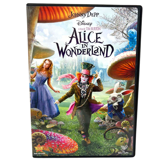 Disney Alice in Wonderland (DVD) Disney Live Action Good Condition!!!