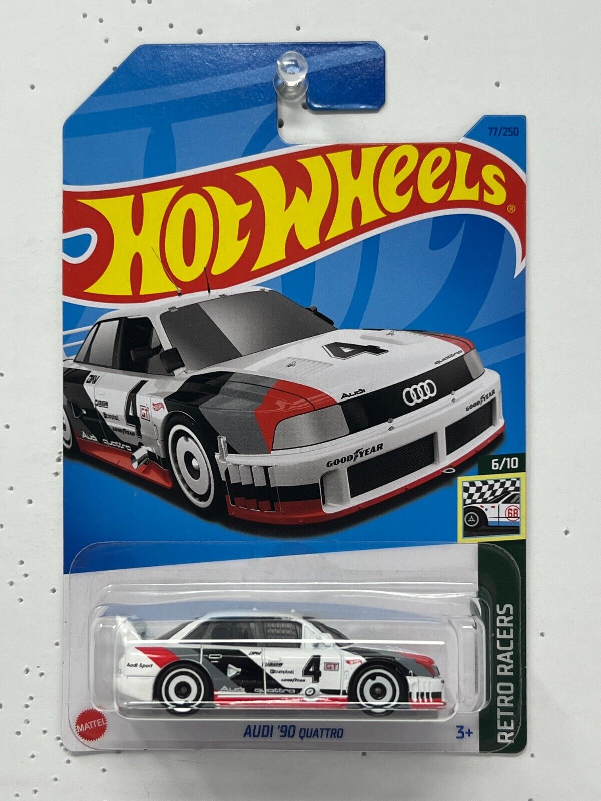 Hot Wheels Retro Racers 1990 Audi Quattro 1:64 Diecast