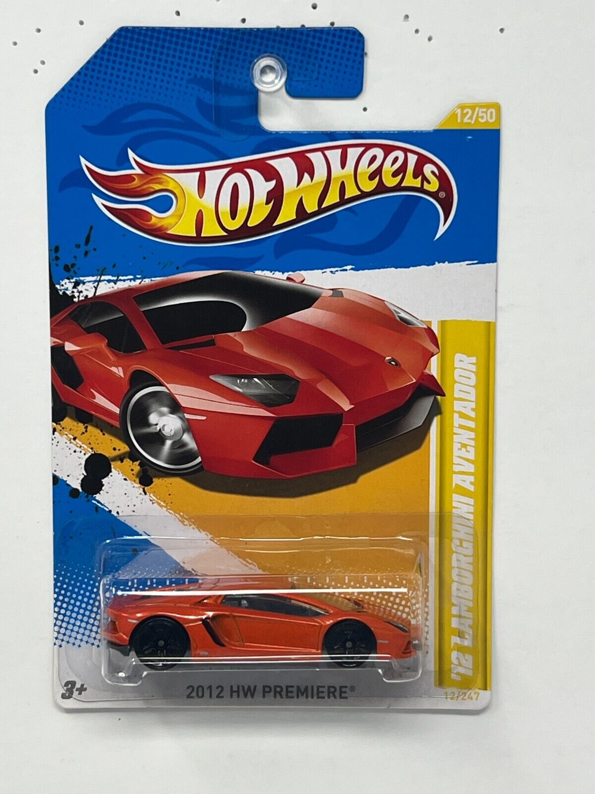 Hot Wheels 2012 HW Premiere 2012 Lamborghini Aventador 1:64 Diecast