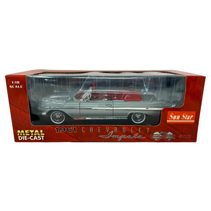 Sun Star 1961 Chevrolet Impala SS 409 1:18 Diecast